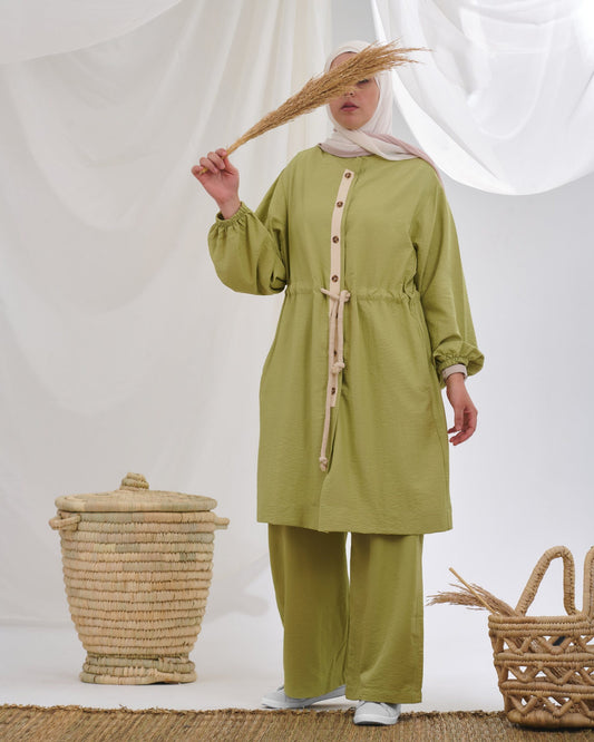 Tencel Cape - Green - Amenaa