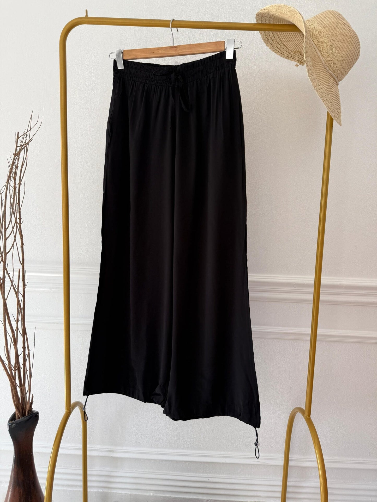 Tencel Pants - Coffee Beige - Amenaa