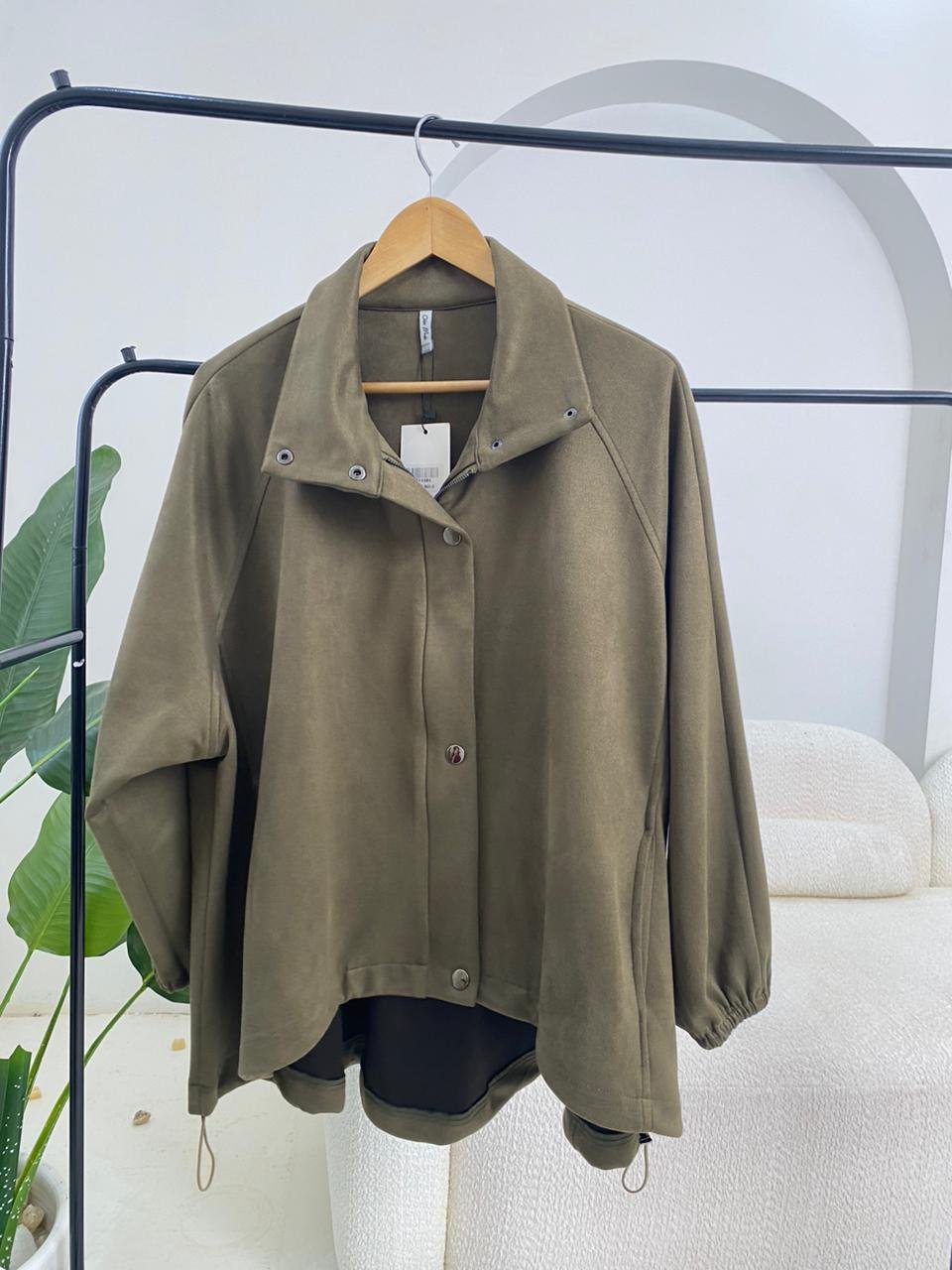 Chamois Oversize Jacket - Amenaa