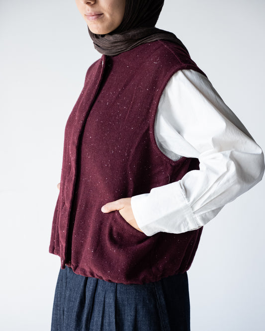 Tweed Vest - Amenaa