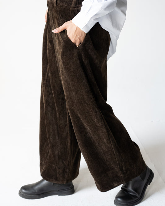 Velvet Balloon Pants - Amenaa