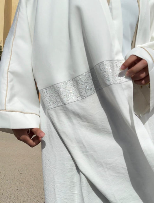 Elegant Kaftan - Off White - Amenaa