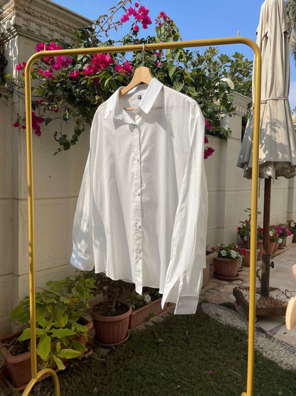 Basic Chemise - White - Amenaa