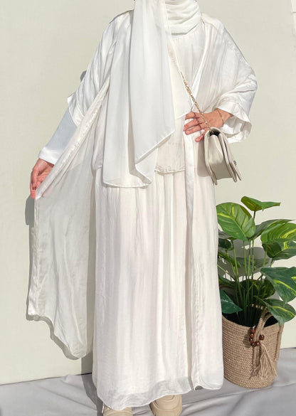 Pure Silk Tunic - Off White - Amenaa