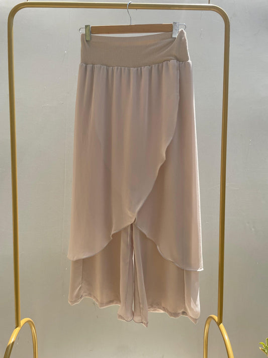 Jupe Ponta - Beige - Amenaa