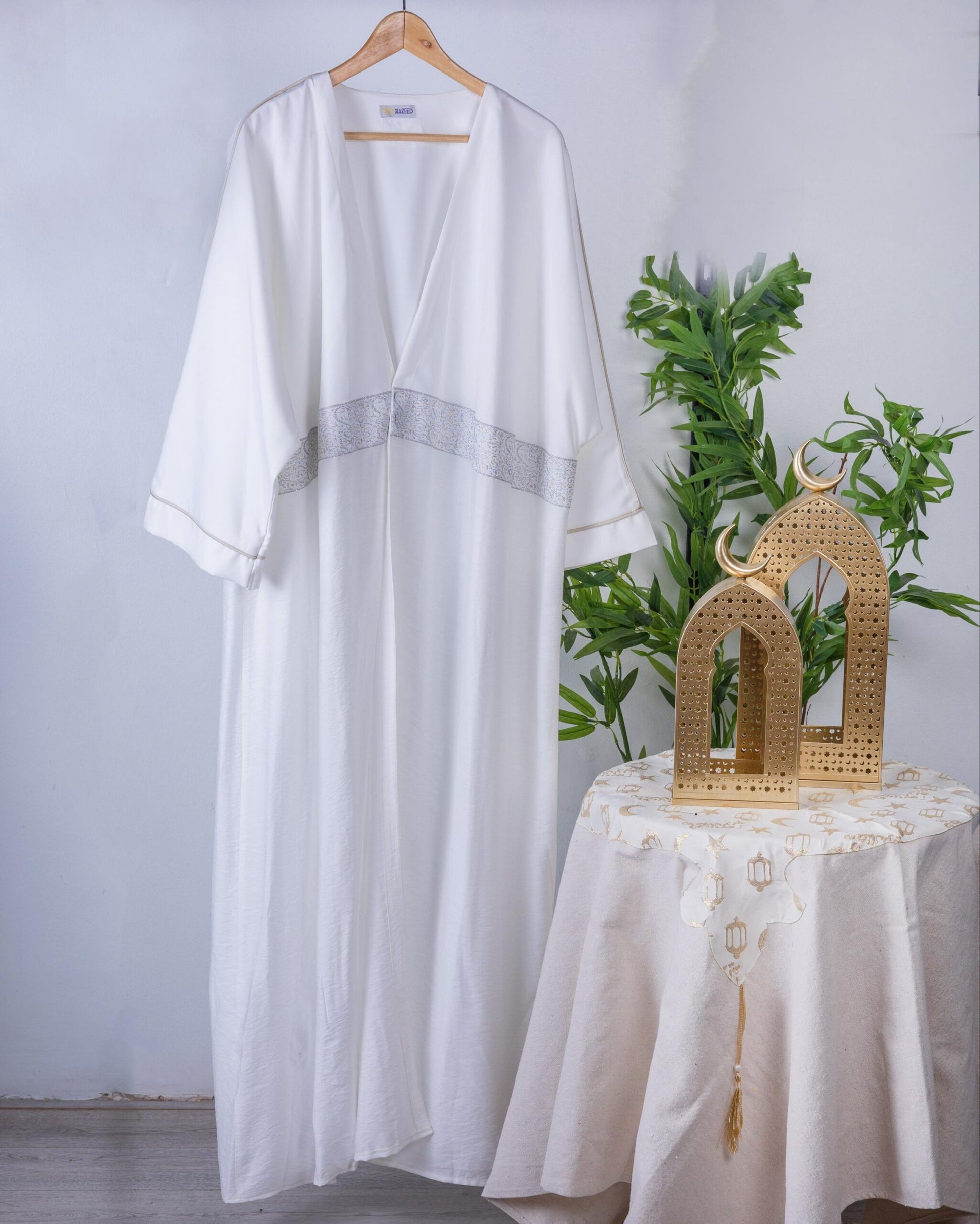 Elegant Kaftan - Off White - Amenaa