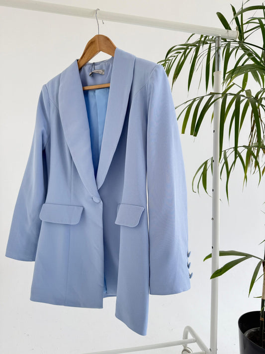 Classic Blazer - Baby Blue - Amenaa
