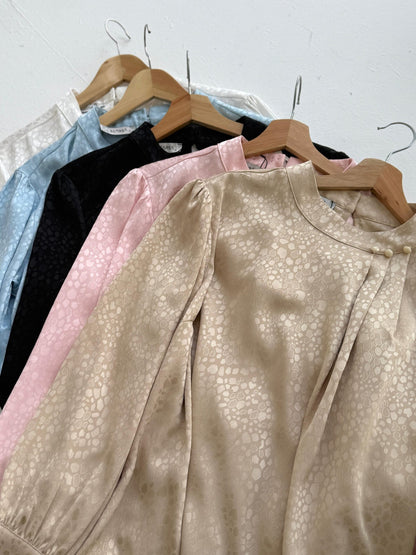 Classic Blouse - Baby Blue - Amenaa