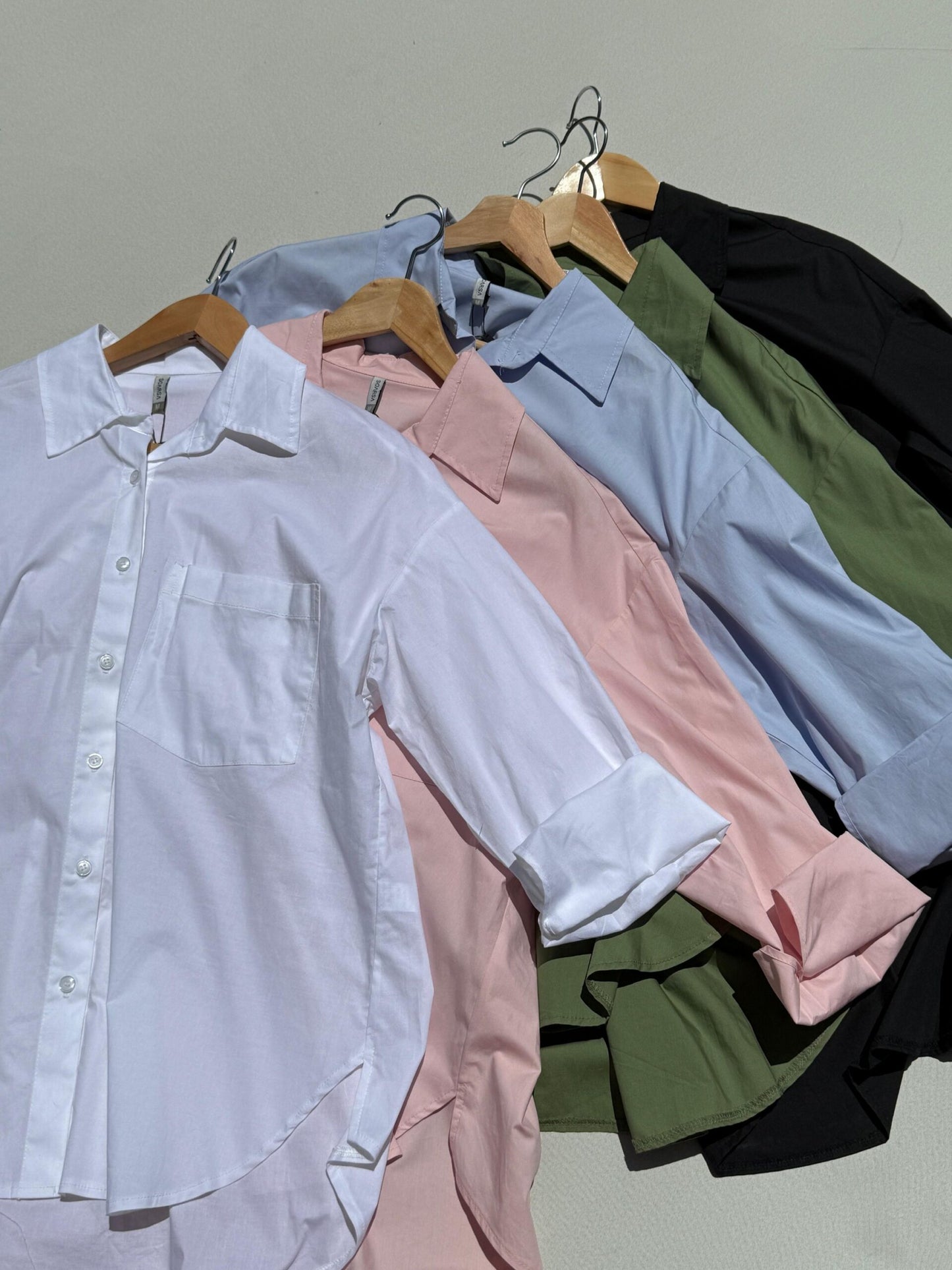 Basic Shirt - Pink - Amenaa