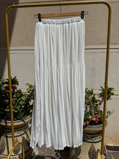 Pleated Skirt - Baby Blue - Amenaa