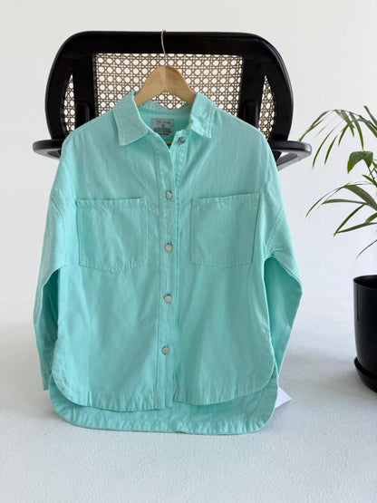 Gabardine Jacket - Olive - Amenaa