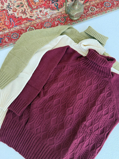 High Nick Pullover - Amenaa