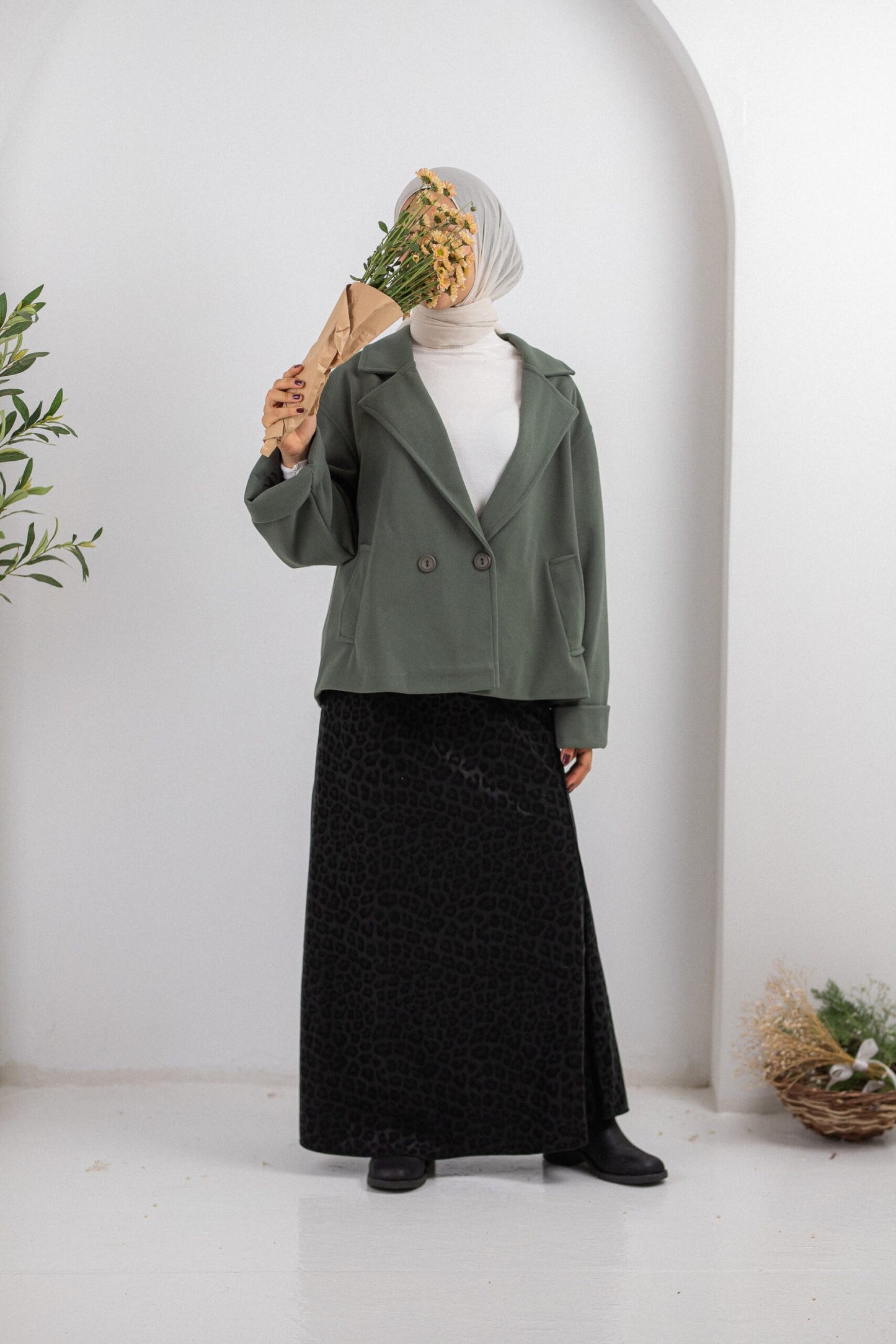 Wool Jacket - Olive