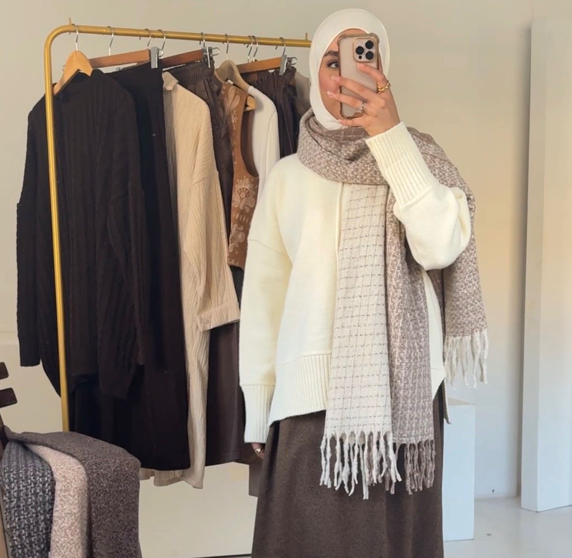 Knitted sweater - Black