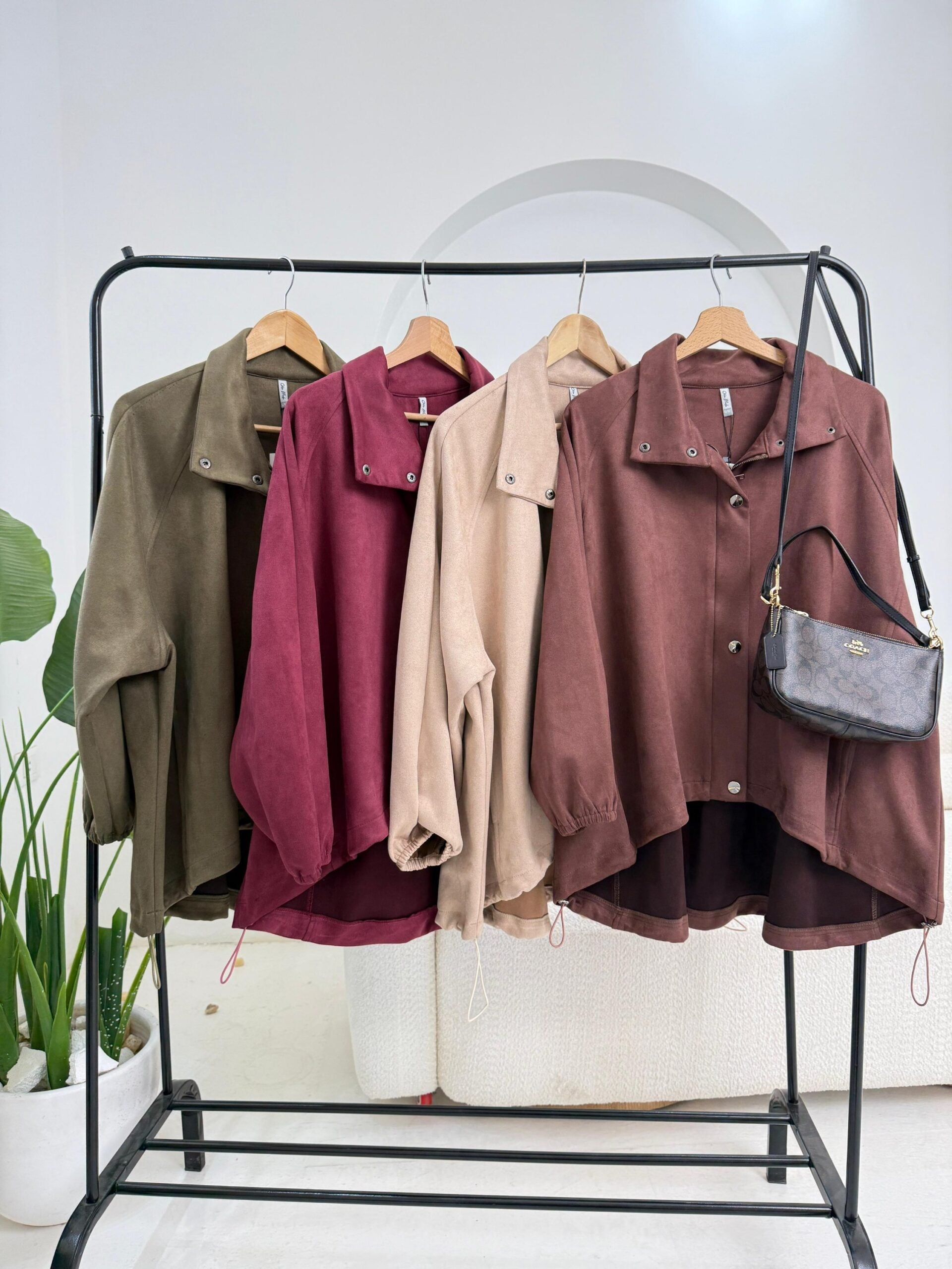 Chamois Oversize Jacket - Amenaa