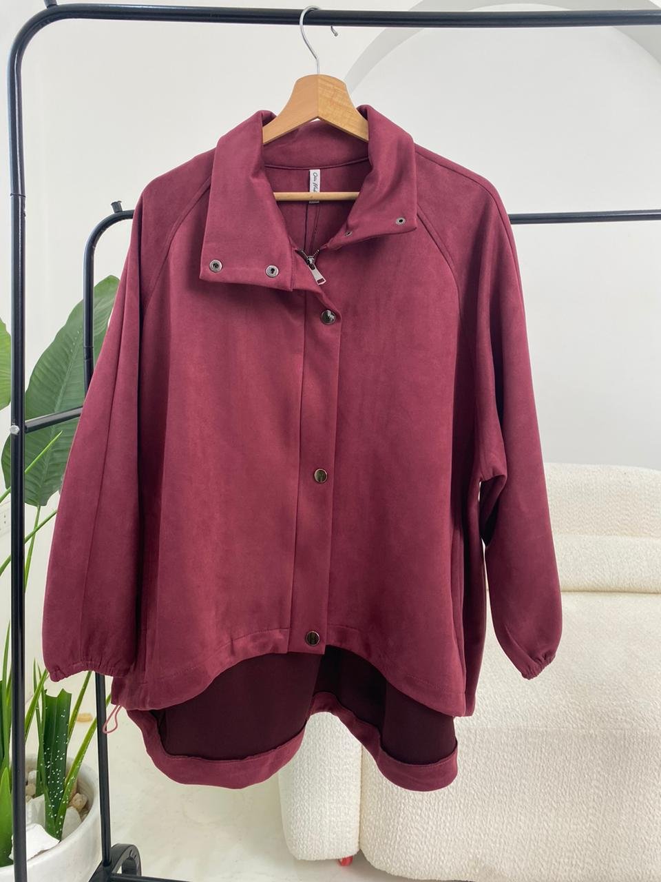 Chamois Oversize Jacket - Amenaa