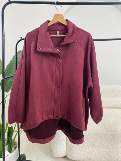 Chamois Oversize Jacket - Amenaa