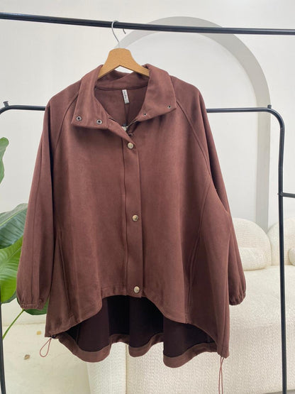 Chamois Oversize Jacket - Amenaa