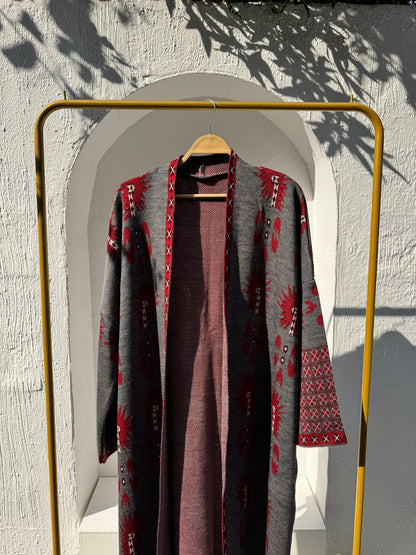 Grey elegance Kaftan