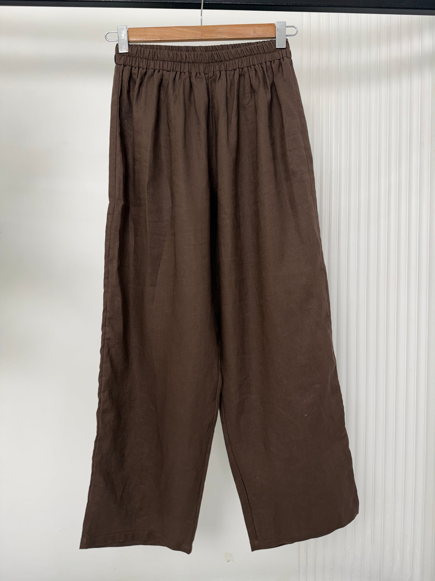 Pure linen pants