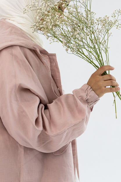 Pure Linen Pink Set