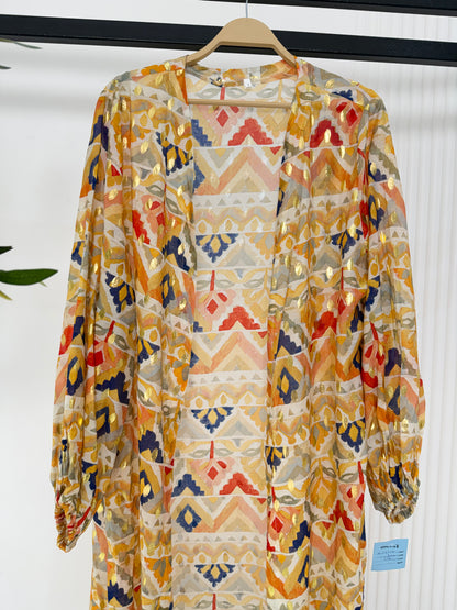 Yellow Printed Kimono 20/41/2