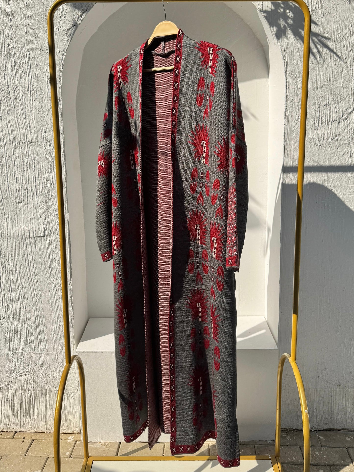 Grey elegance Kaftan