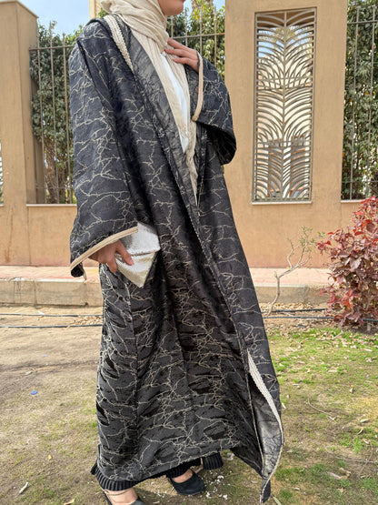 Golden Veil Kaftan - Amenaa