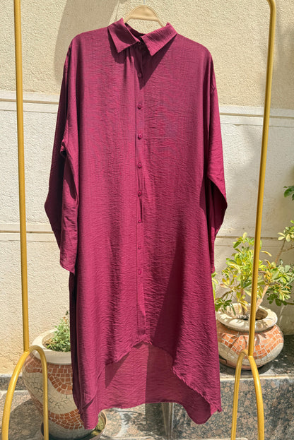 High Low Shirt dress