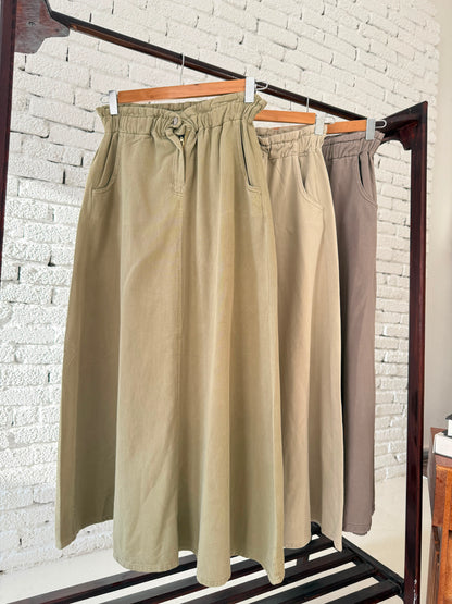 Gabardine Skirt