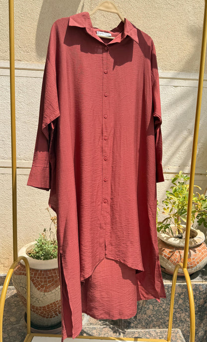 High Low Shirt dress