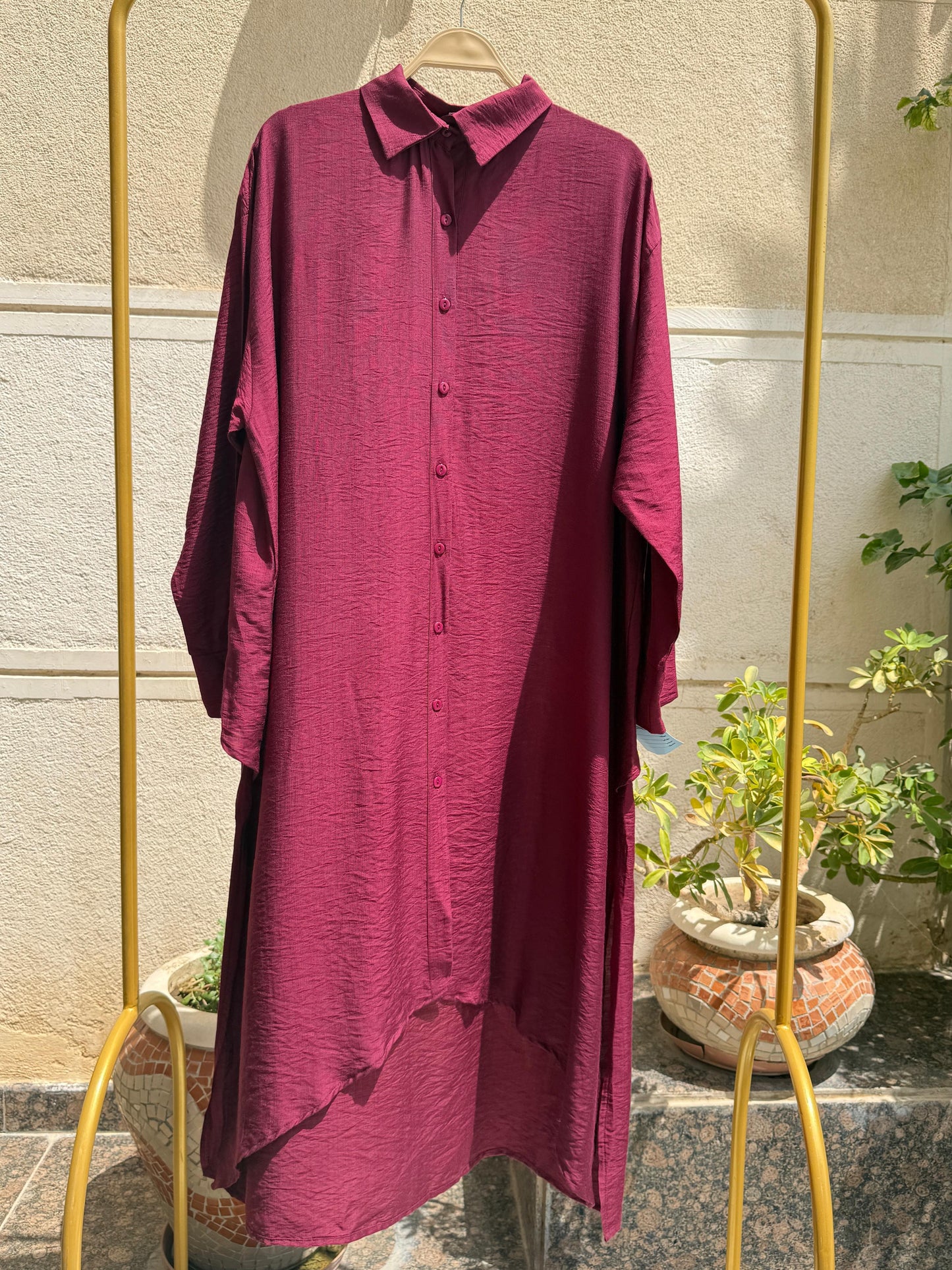 High Low Shirt dress