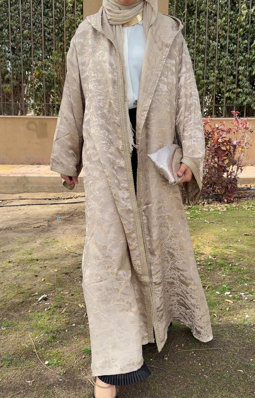 Golden Veil Kaftan - Amenaa