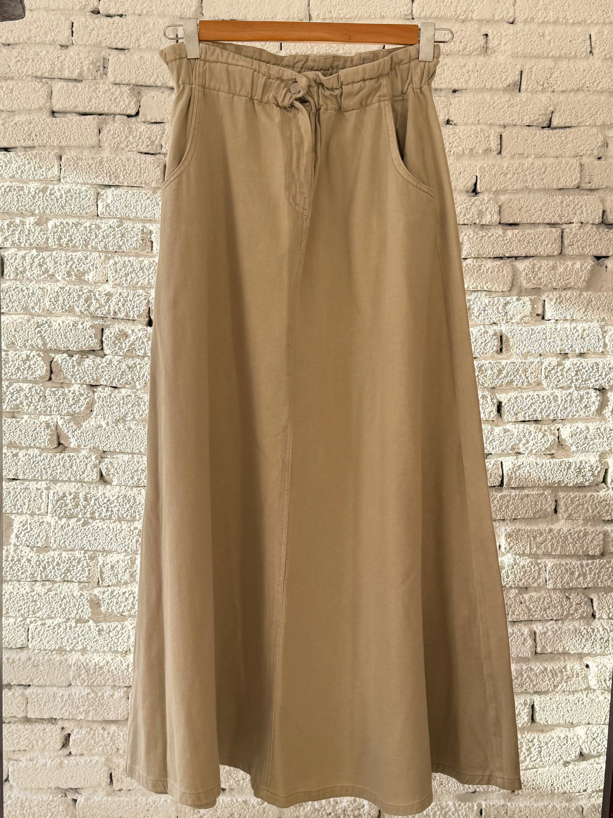 Gabardine Skirt