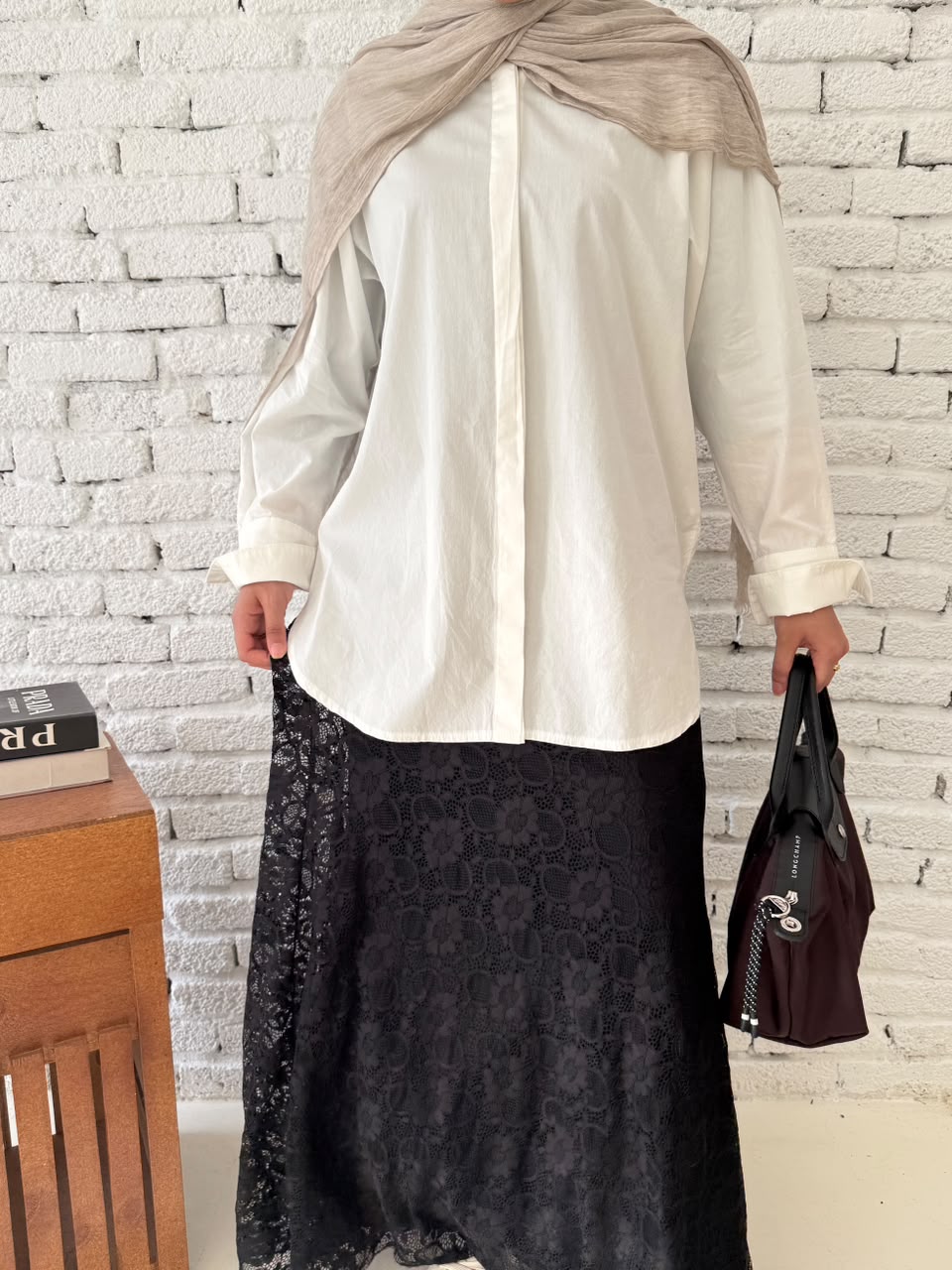 White Cotton Shirt
