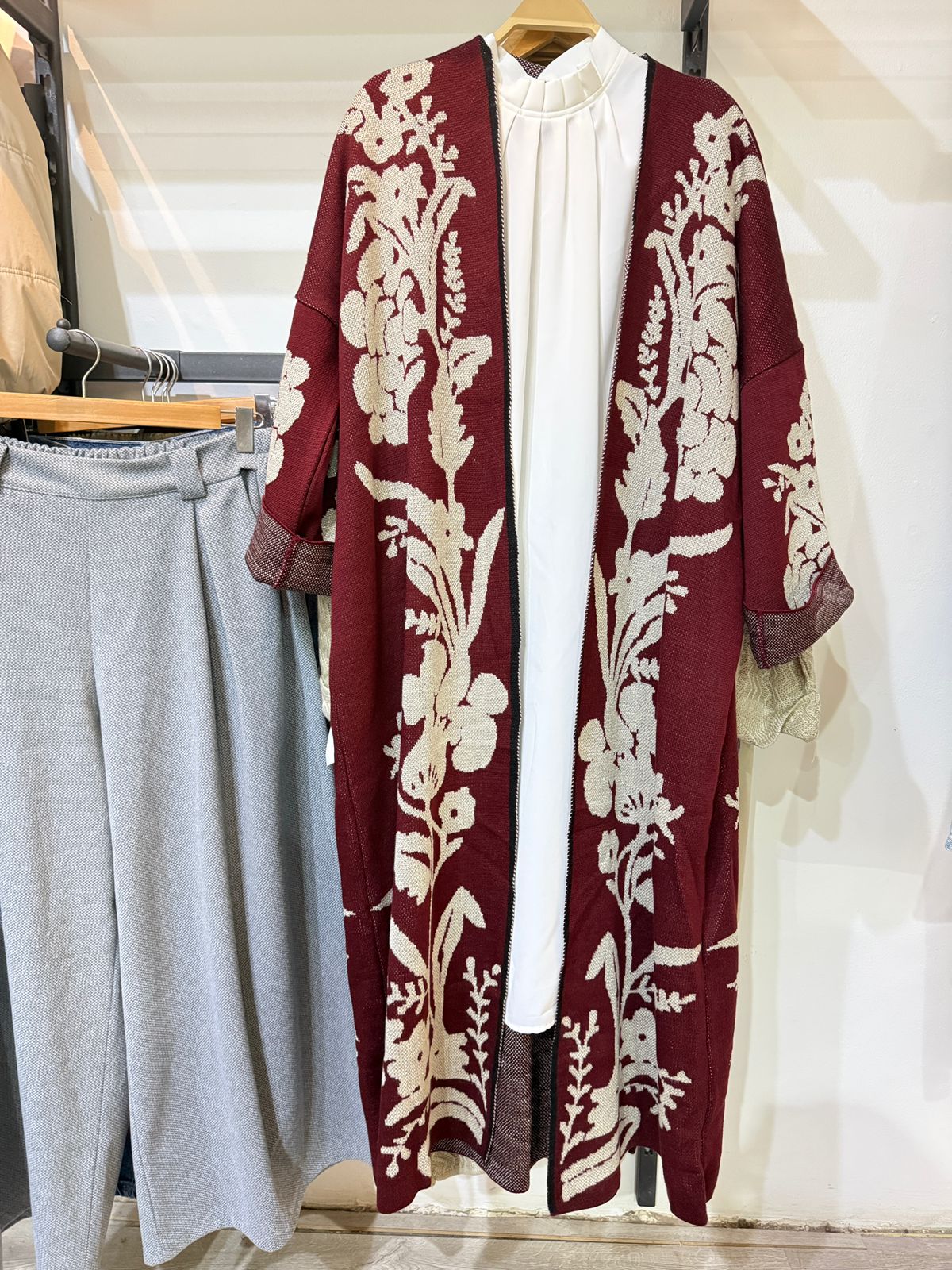 Floral Pattern Kaftan - Amenaa