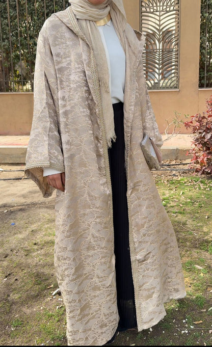 Golden Veil Kaftan - Amenaa