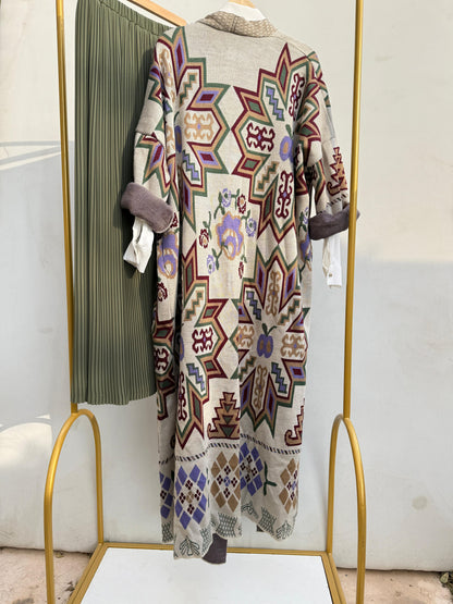 Boho Knitted Kaftan - Amenaa