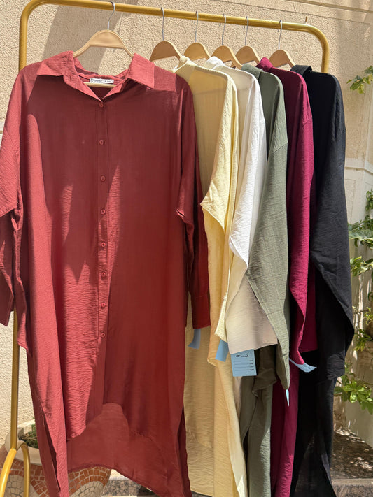 High Low Shirt dress