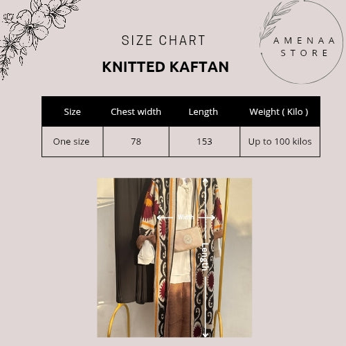 Knitted Kaftan - Amenaa