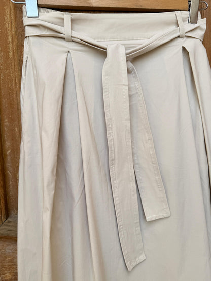 Amenaa Ribbon Skirt 08/09/1262, stylish high-waisted skirt with vibrant ribbon details, shown on a model.