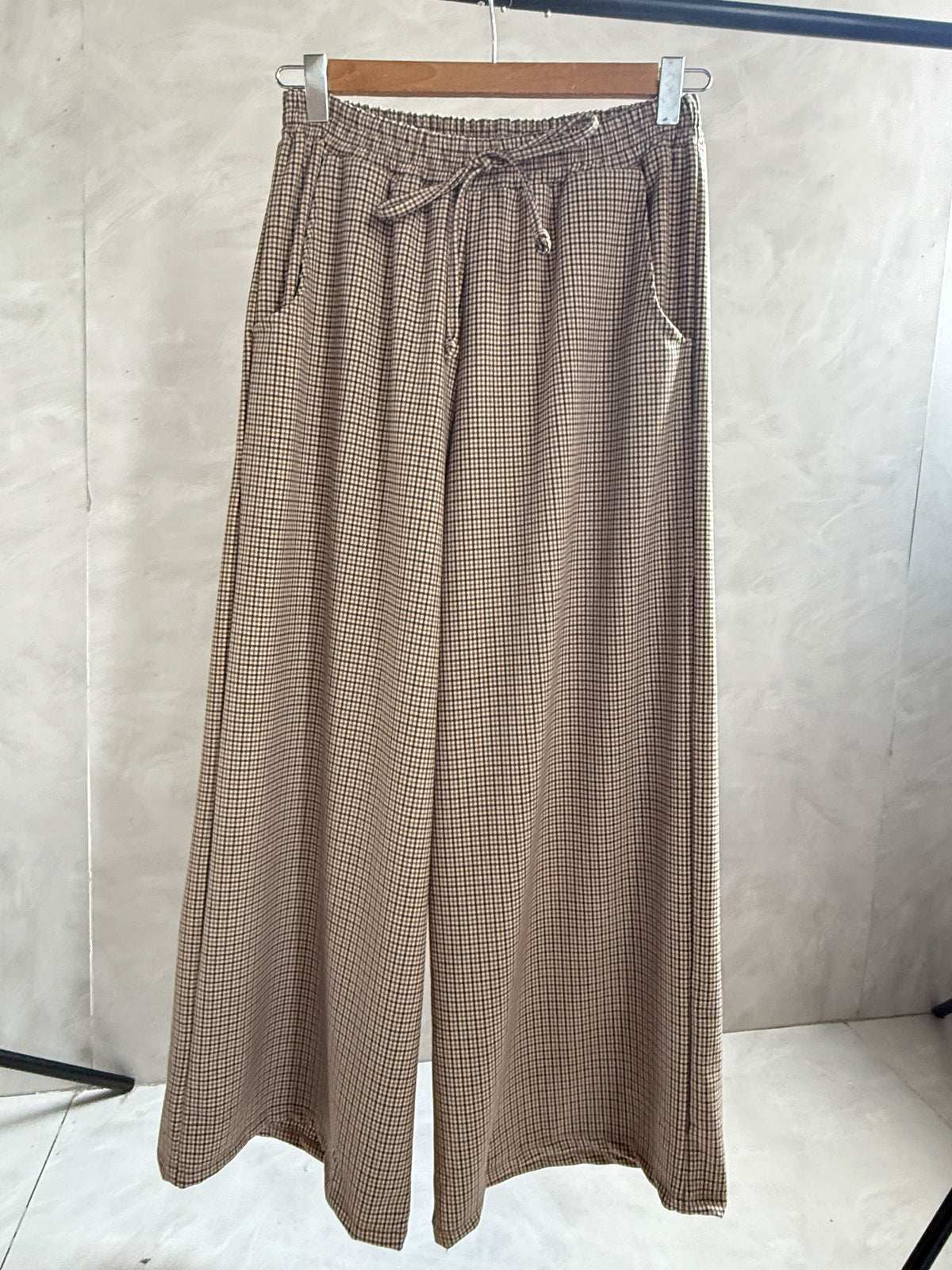 Gingham Pants - Amenaa