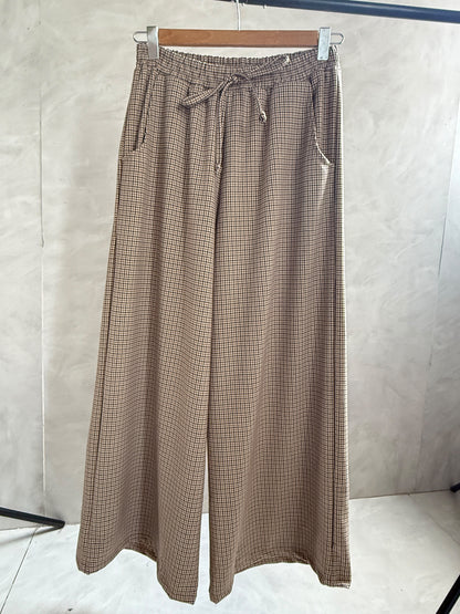 Gingham Pants - Amenaa