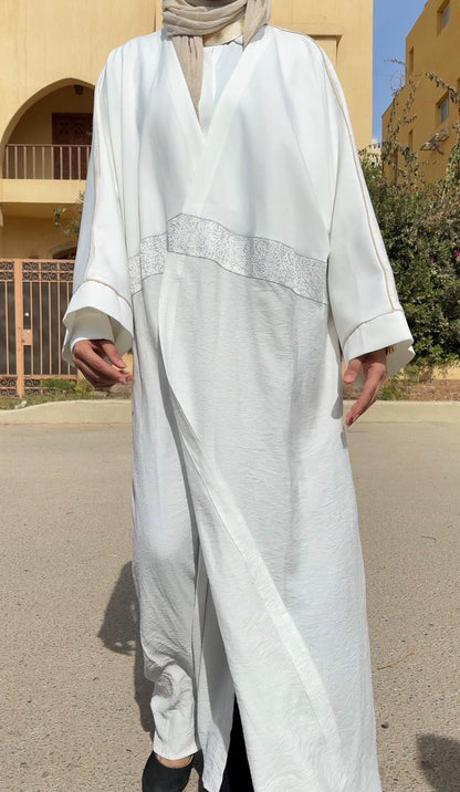 Elegant Kaftan - Off White - Amenaa