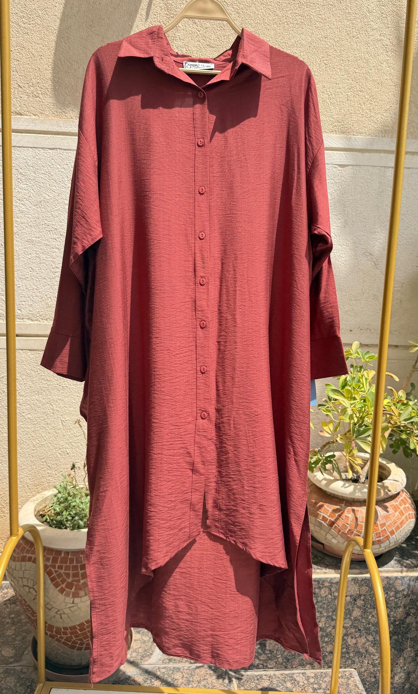 High Low Shirt dress