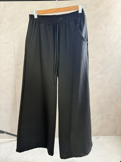 Winter Stripped Pants - Amenaa