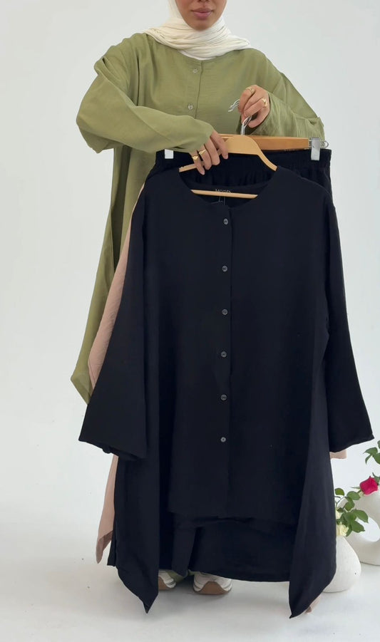 Amenaa Modest Set 1/12/13 featuring a modest, elegant clothing ensemble with layered garments and subtle detailing.
