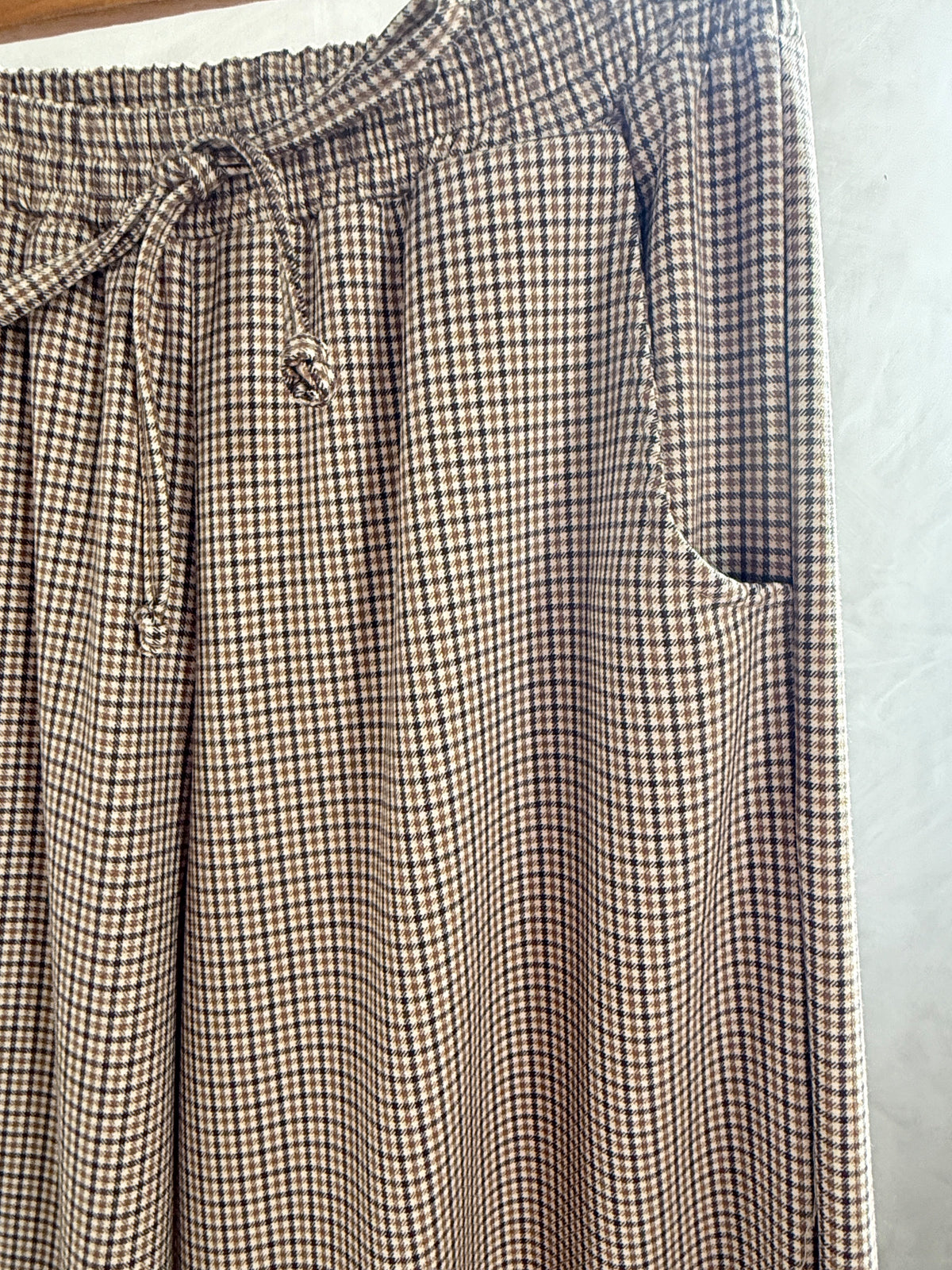 Gingham Pants - Amenaa
