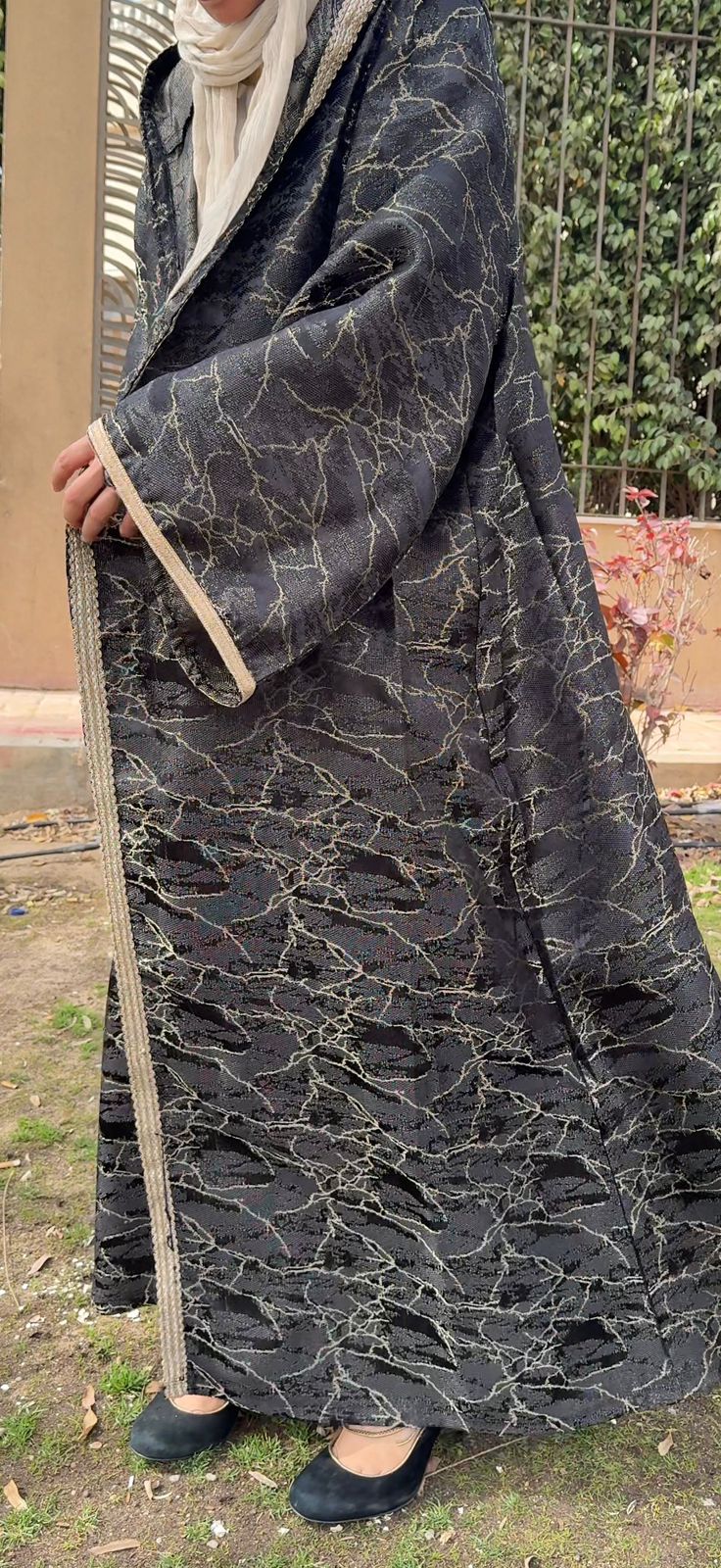 Golden Veil Kaftan - Amenaa