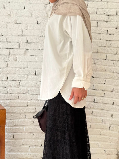 White Cotton Shirt